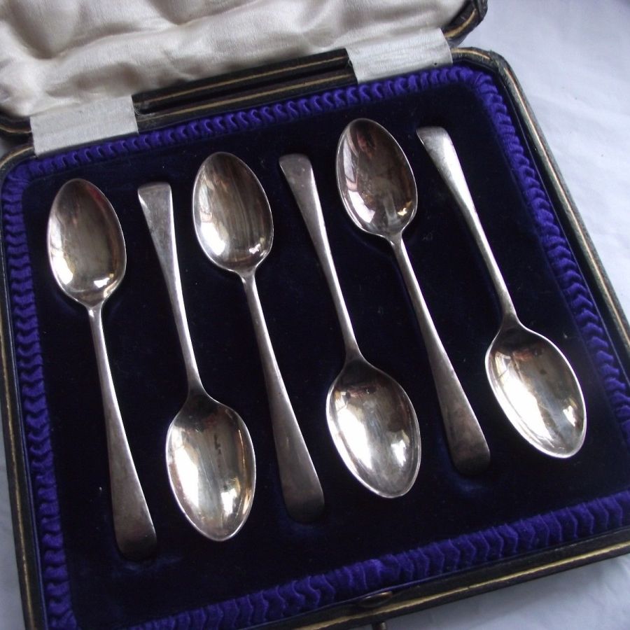 Cleaning The Family Silver